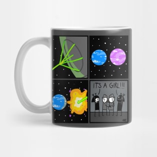 Space Superlaser Mug